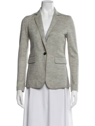 Pre-owned Rag & Bone Wool Blazer In Gray