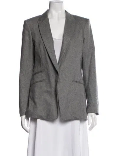 Pre-owned Rag & Bone Wool Blazer In Gray