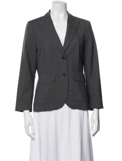 Pre-owned Rag & Bone Wool Blazer In Gray