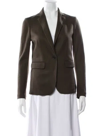 Pre-owned Rag & Bone Wool Blazer In Green