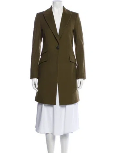 Pre-owned Rag & Bone Wool Blazer In Green