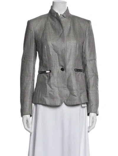Pre-owned Rag & Bone Wool Blazer In Grey