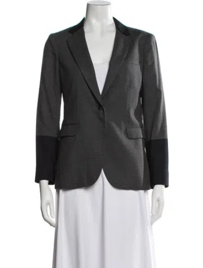 Pre-owned Rag & Bone Wool Blazer In Grey