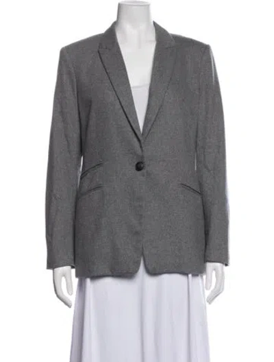 Pre-owned Rag & Bone Wool Blazer In Grey