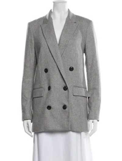 Pre-owned Rag & Bone Wool Blazer In Grey