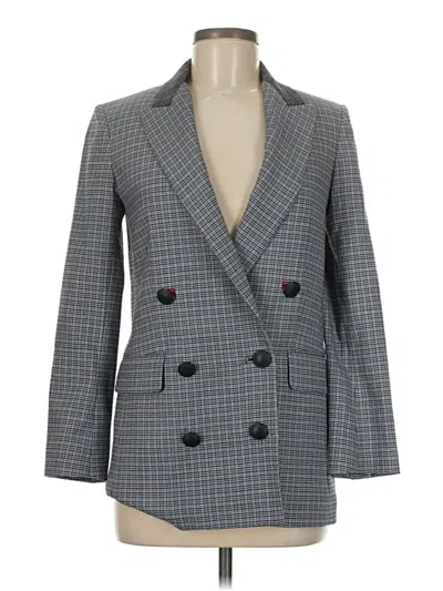 Pre-owned Rag & Bone Wool Blazer Jacket In Blue