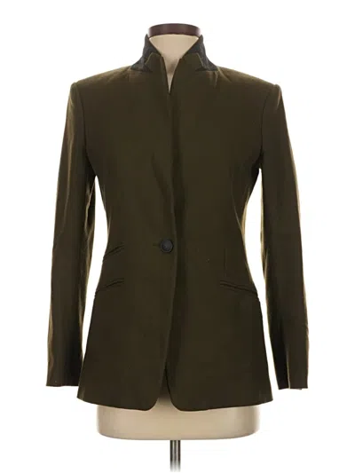 Pre-owned Rag & Bone Wool Blazer Jacket In Green