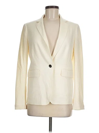 Pre-owned Rag & Bone Wool Blazer Jacket In White