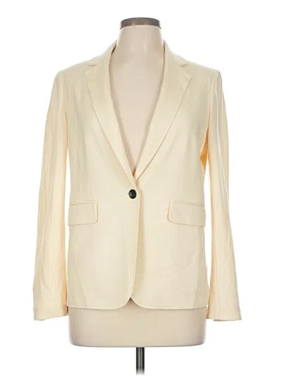 Pre-owned Rag & Bone Wool Blazer Jacket In White