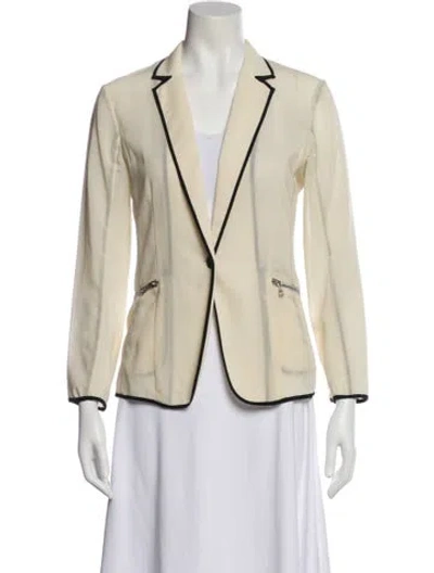 Pre-owned Rag & Bone Wool Blazer In Neutral