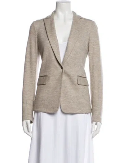 Pre-owned Rag & Bone Wool Blazer In Neutral