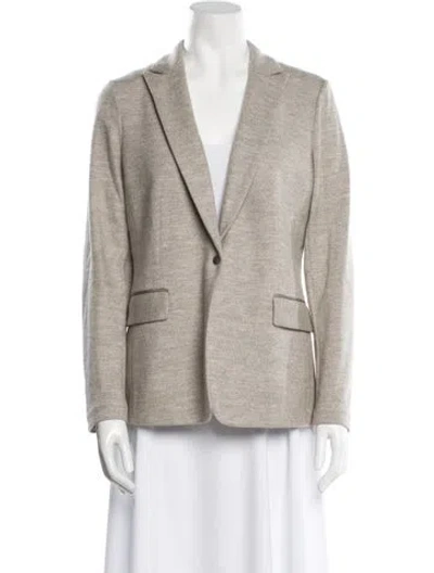 Pre-owned Rag & Bone Wool Blazer In Neutral