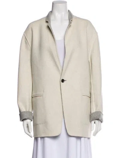 Pre-owned Rag & Bone Wool Blazer In Neutral
