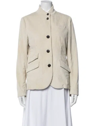 Pre-owned Rag & Bone Wool Blazer In Neutral