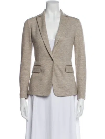 Pre-owned Rag & Bone Wool Blazer In Neutral