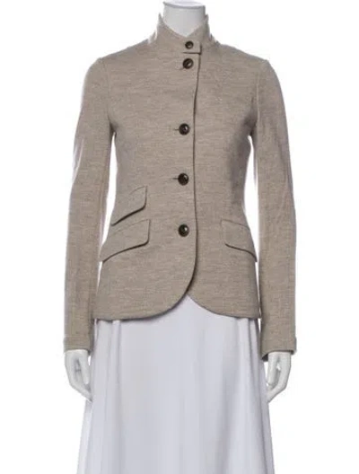 Pre-owned Rag & Bone Wool Blazer In Neutral