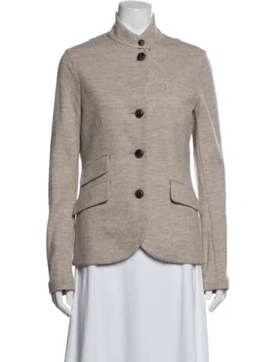 Pre-owned Rag & Bone Wool Blazer In Neutral