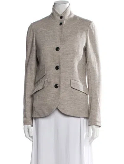 Pre-owned Rag & Bone Wool Blazer In Neutral