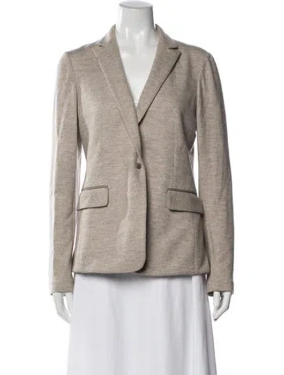 Pre-owned Rag & Bone Wool Blazer In Neutral
