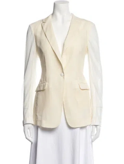 Pre-owned Rag & Bone Wool Blazer In Neutrals