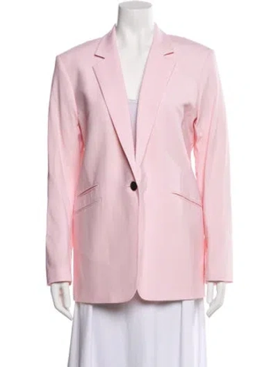 Pre-owned Rag & Bone Wool Blazer In Pink