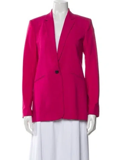 Pre-owned Rag & Bone Wool Blazer In Pink
