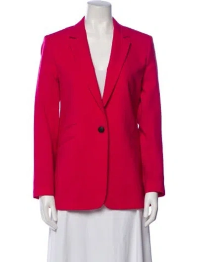 Pre-owned Rag & Bone Wool Blazer In Pink