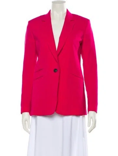 Pre-owned Rag & Bone Wool Blazer In Pink