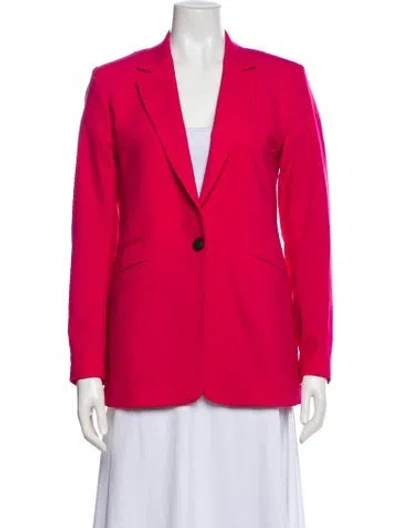 Pre-owned Rag & Bone Wool Blazer In Pink