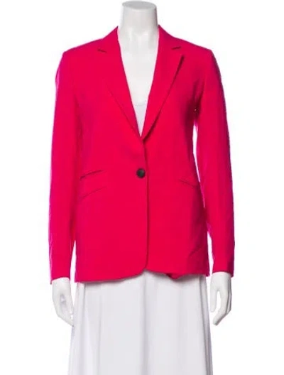 Pre-owned Rag & Bone Wool Blazer In Pink