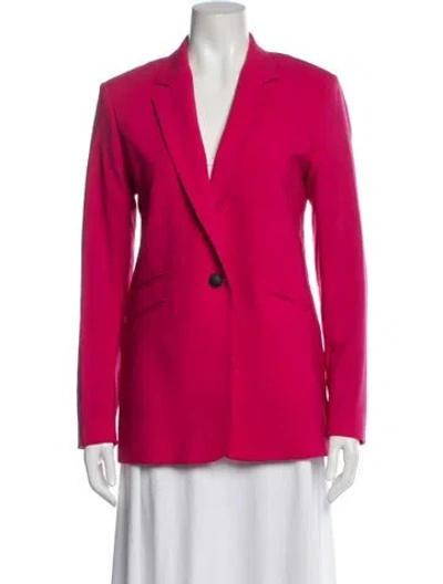 Pre-owned Rag & Bone Wool Blazer In Pink