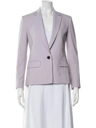 Pre-owned Rag & Bone Wool Blazer In Purple