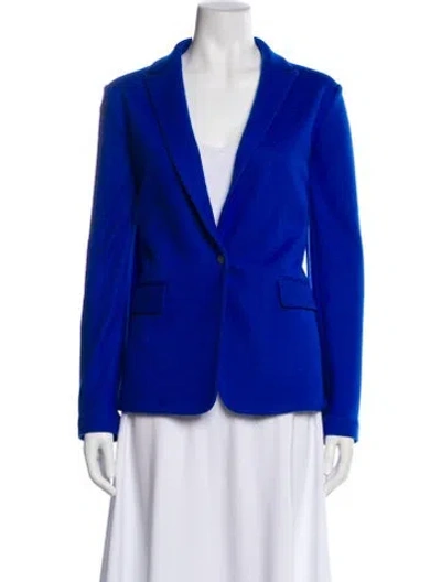 Pre-owned Rag & Bone Wool Blazer W/ Tags In Blue