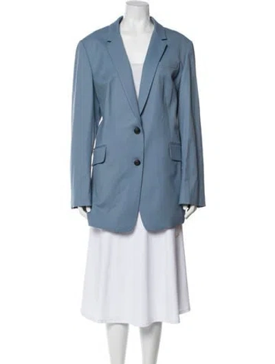 Pre-owned Rag & Bone Wool Blazer W/ Tags In Blue