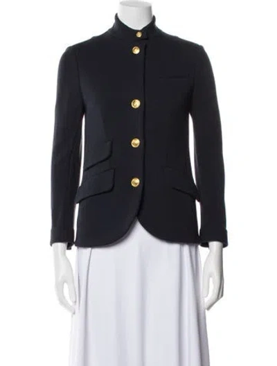 Pre-owned Rag & Bone Wool Blazer W/ Tags In Blue