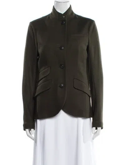 Pre-owned Rag & Bone Wool Blazer W/ Tags In Green