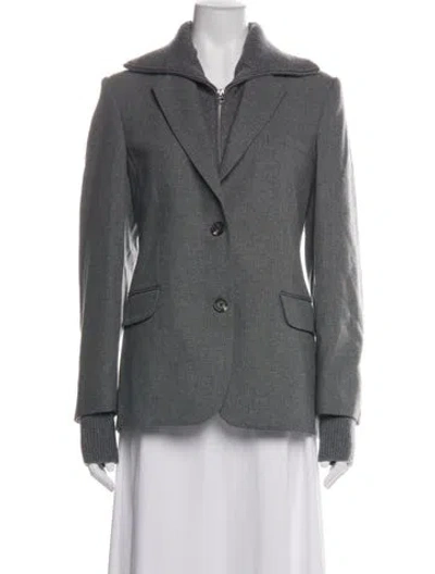 Pre-owned Rag & Bone Wool Blazer W/ Tags In Green