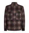 Rag & Bone Wool-blend Austin Check Jacket In Brown