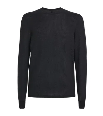 Rag & Bone Wool-blend Gregory Sweater In Black