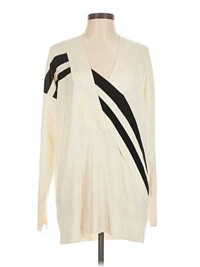 Pre-owned Rag & Bone Wool Cardigan Sweater In Ivory