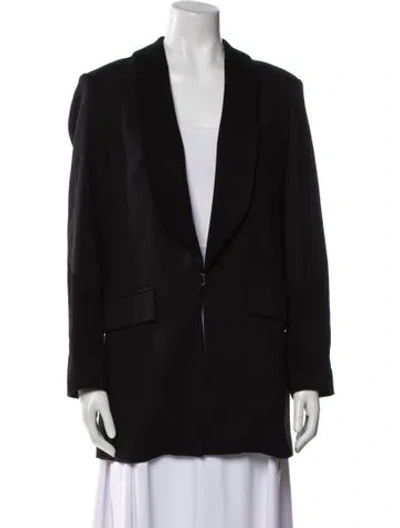 Pre-owned Rag & Bone Wool Coat In Black