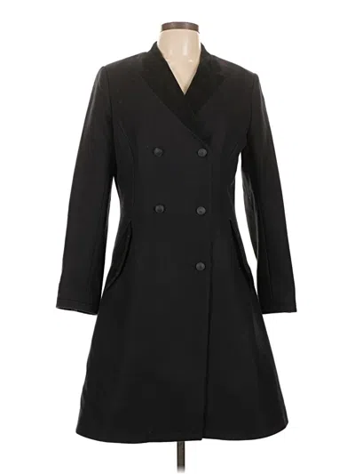 Pre-owned Rag & Bone Wool Coat In Black
