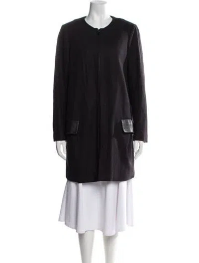Pre-owned Rag & Bone Wool Coat In Black