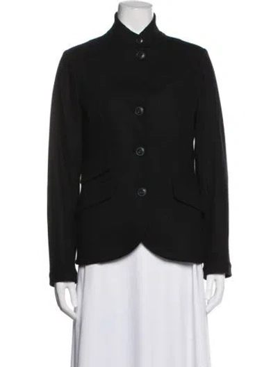 Pre-owned Rag & Bone Wool Coat In Black