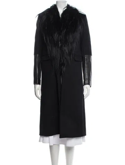 Pre-owned Rag & Bone Wool Coat In Black