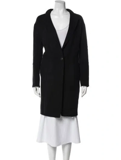 Pre-owned Rag & Bone Wool Coat In Black