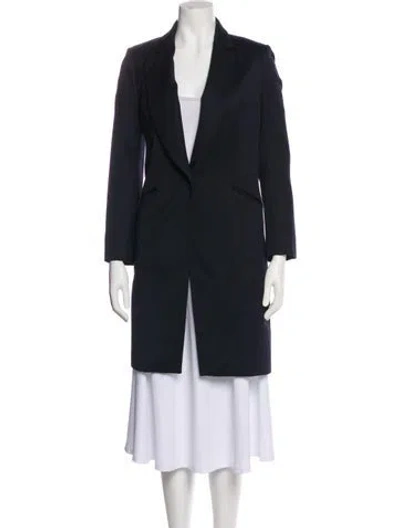 Pre-owned Rag & Bone Wool Coat In Blue