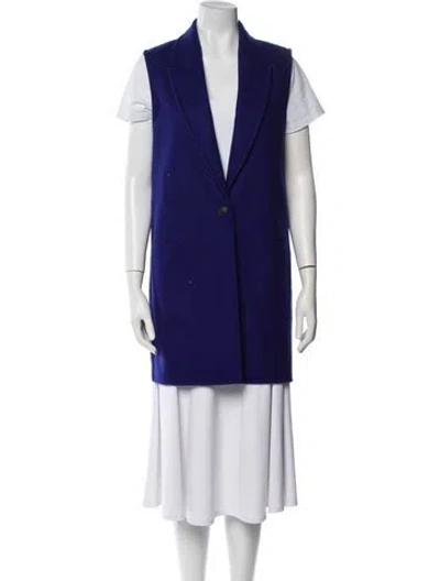 Pre-owned Rag & Bone Wool Coat In Blue