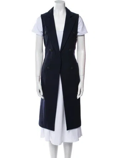 Pre-owned Rag & Bone Wool Coat In Blue