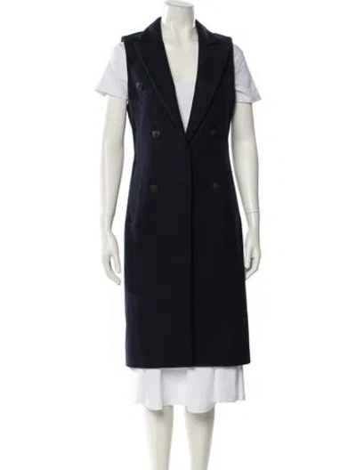 Pre-owned Rag & Bone Wool Coat In Blue